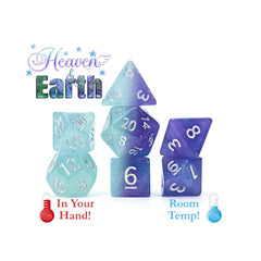 Gate Keeper Games and Dice Chromomancy Dice Heaven & Earth 7 die Sets Role Playing Games GKGCH5332