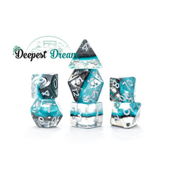 Gate Keeper Games and Dice Eclipse Dice Deepest Dream 7 die Sets Role Playing Games GKGE0380