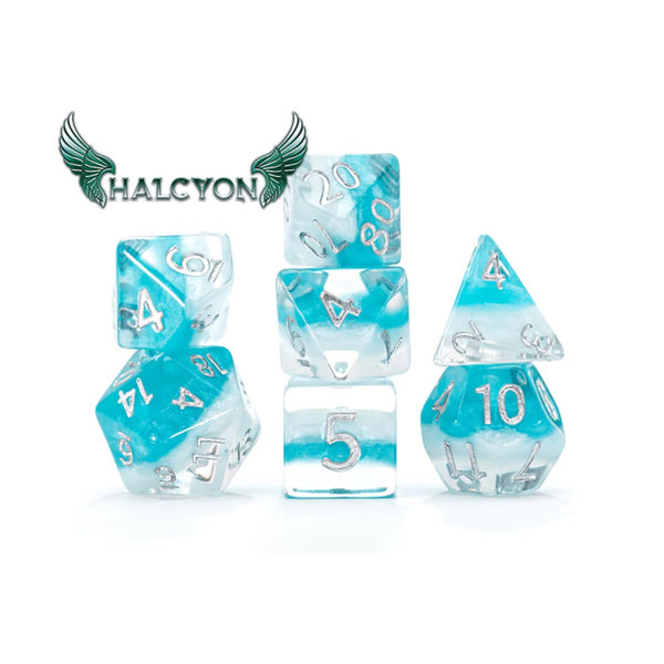 Gate Keeper Games and Dice Eclipse Dice Halcyon 7 die Sets Role Playing Games GKGE0720