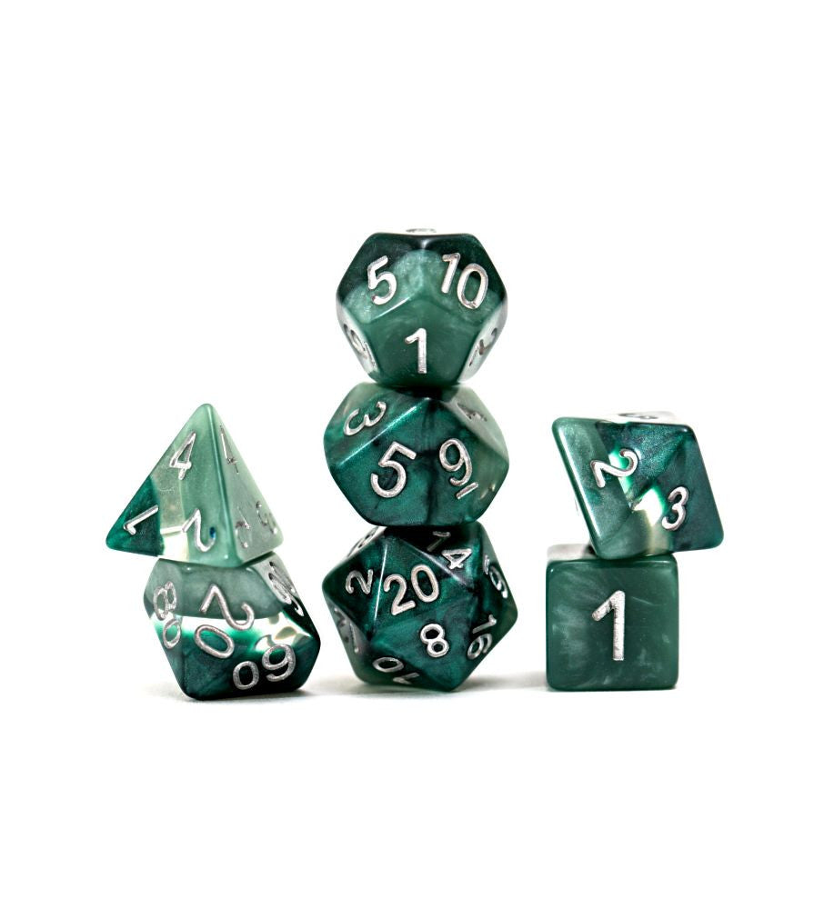 Gate Keeper Games and Dice Halfsies Dice Adamantine 7 die Sets Role Playing Games GKGH29