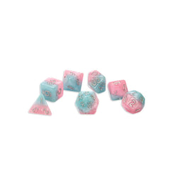 Gate Keeper Games and Dice Halfsies Dice Baby Dice 7 die Sets Role Playing Games GKGH31