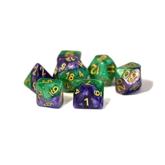 Gate Keeper Games and Dice Halfsies Dice Gamma 7 die Sets Role Playing Games GKGH525