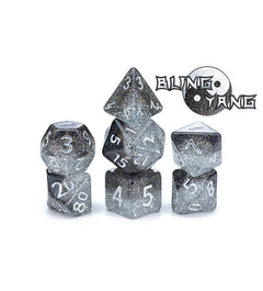 Gate Keeper Games and Dice Halfsies Dice Bling Yang 7 die Sets Role Playing Games GKGHG98