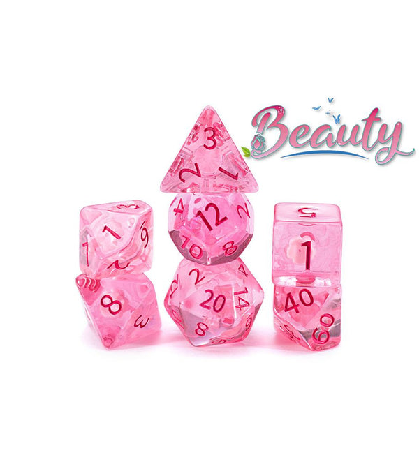 Gate Keeper Games and Dice Inclusion Dice Beauty 7 die Sets Role Playing Games GKGID17