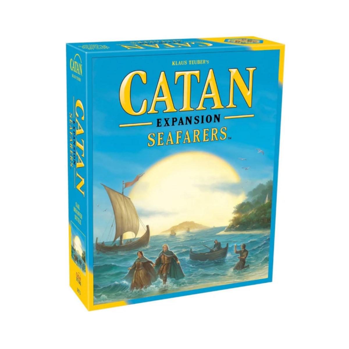 Catan Seafarers Board Game Expansion Family Board Game Board Game for Adults and Family Adventure Board Game Ages 10+ for 3 to 4 Players CN3083