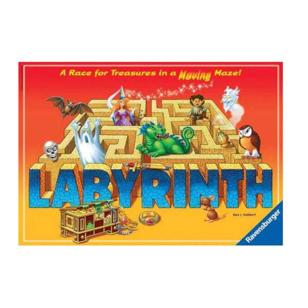 Ravensburger Labyrinth The Classic Moving Maze Board Game by Ravensburger Strategy Game for Ages 8+ , 1 to 4 Players RAV26448