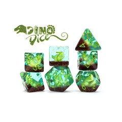 Gate Keeper Games and Dice Inclusion Dice Dino Dice 7 die Sets Role Playing Games GKGID26
