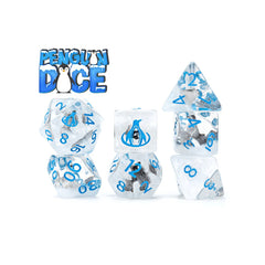 Gate Keeper Games and Dice Inclusion Dice Penguin Dice 7 die Sets Role Playing Games GKGID79