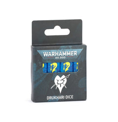 Games Workshop Warhammer 40K Drukhari Warhammer 40000 Dice Hobby Product Gw-2025-45-05