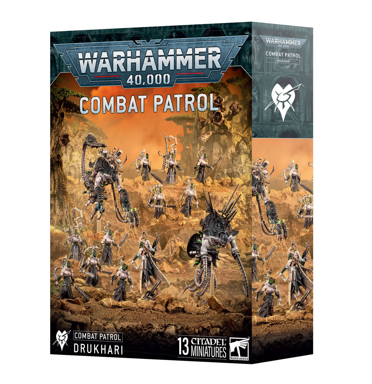 Games Workshop Warhammer 40K Drukhari Combat Patrol Plastic Box 73-452