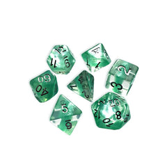 Gate Keeper Games and Dice Neutron Dice Mint Green 7 die Sets Role Playing Games GKGN0202