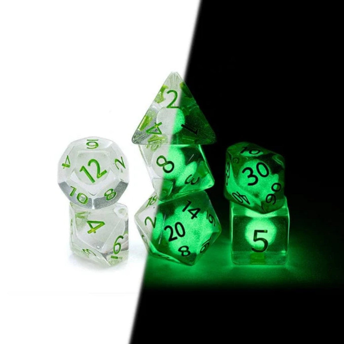 Gate Keeper Games and Dice Radiant Dice GID Firefly 7 die Sets Role Playing Games GKGR02
