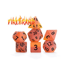 Gate Keeper Games and Dice Sea Glass Firebrand 7 die Sets Role Playing Games GKGSGL44