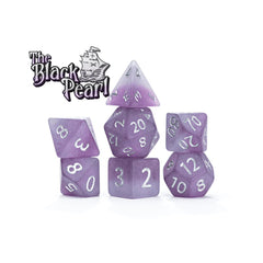 Gate Keeper Games and Dice Sea Glass Black Pearl 7 die Sets Role Playing Games GKGSGL85