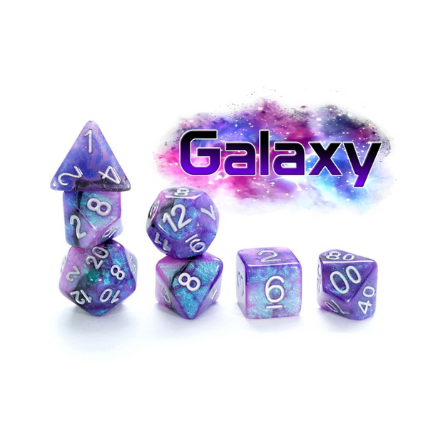 Gate Keeper Games and Dice Aether Dice Galaxy 12d6 Dies Sets Role Playing Games GKGAE587-12d6
