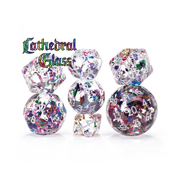 Gate Keeper Games and Dice Double Dice Cathedral Glass Role Playing Games GKGDD777