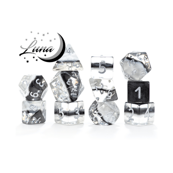 Gate Keeper Games and Dice Eclipse Dice Luna 11 Dies Sets Role Playing Games GKGE0870-11d