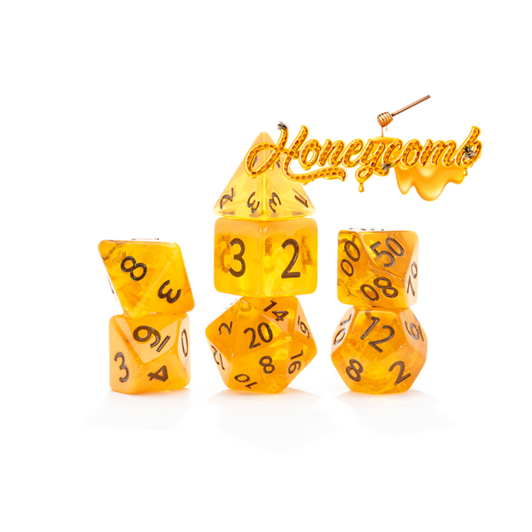 Gate Keeper Games and Dice Flowstone Dice Honeycomb 12d6 Dies Sets Role Playing Games GKGFS44-12d6