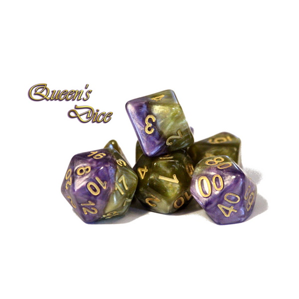 Gate Keeper Games and Dice Halfsies Dice Queens Dice 10d10 Dies Sets Role Playing Games GKGH550-10d10