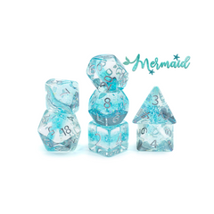 Gate Keeper Games and Dice Holographic Dice Mermaid 12d6 Dies Sets Role Playing Games GKGHL020-12d6