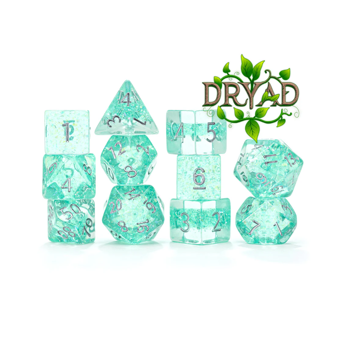 Gate Keeper Games and Dice Holographic Dice Dryad 11 Dies Sets Role Playing Games GKGHL222-11d