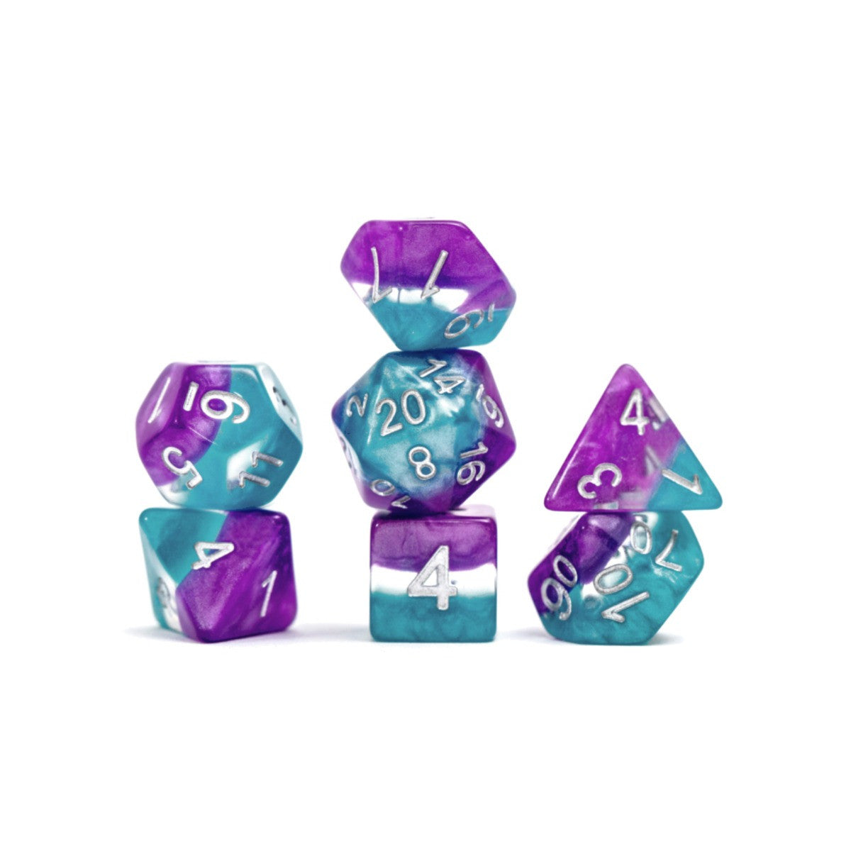Gate Keeper Games and Dice Supernova Dice Psionic Combat 7 die Sets Role Playing Games GKGSN503