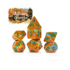 Gate Keeper Games and Dice Van Gogh Dice Autumn Garden 7 die Sets Role Playing Games GKGVG4623