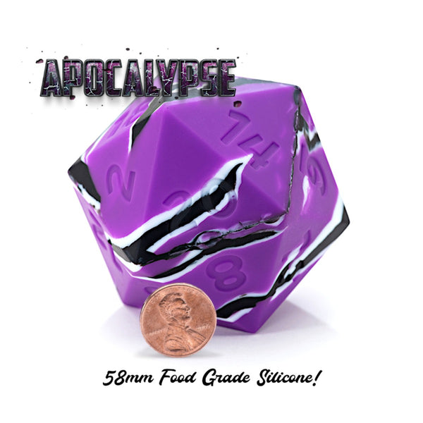 Gate Keeper Games and Dice Random EnCounter Apocolypse 58mm Silicone DieRole Playing Games GKGRENC587