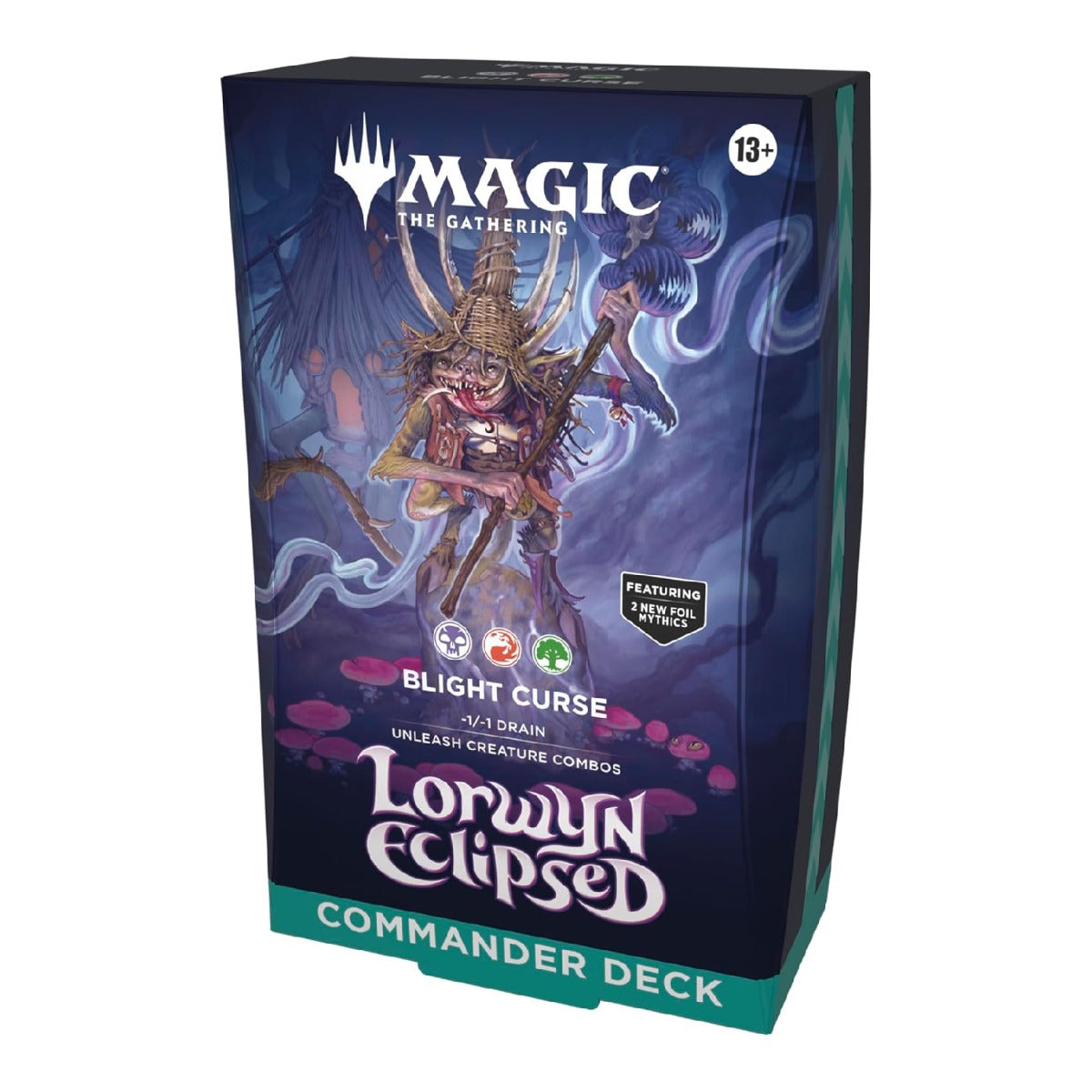 Magic the Gathering CCG Lorwyn Eclipsed Commander Deck Blight Curse MTG-RT-LORWYN-CD-B