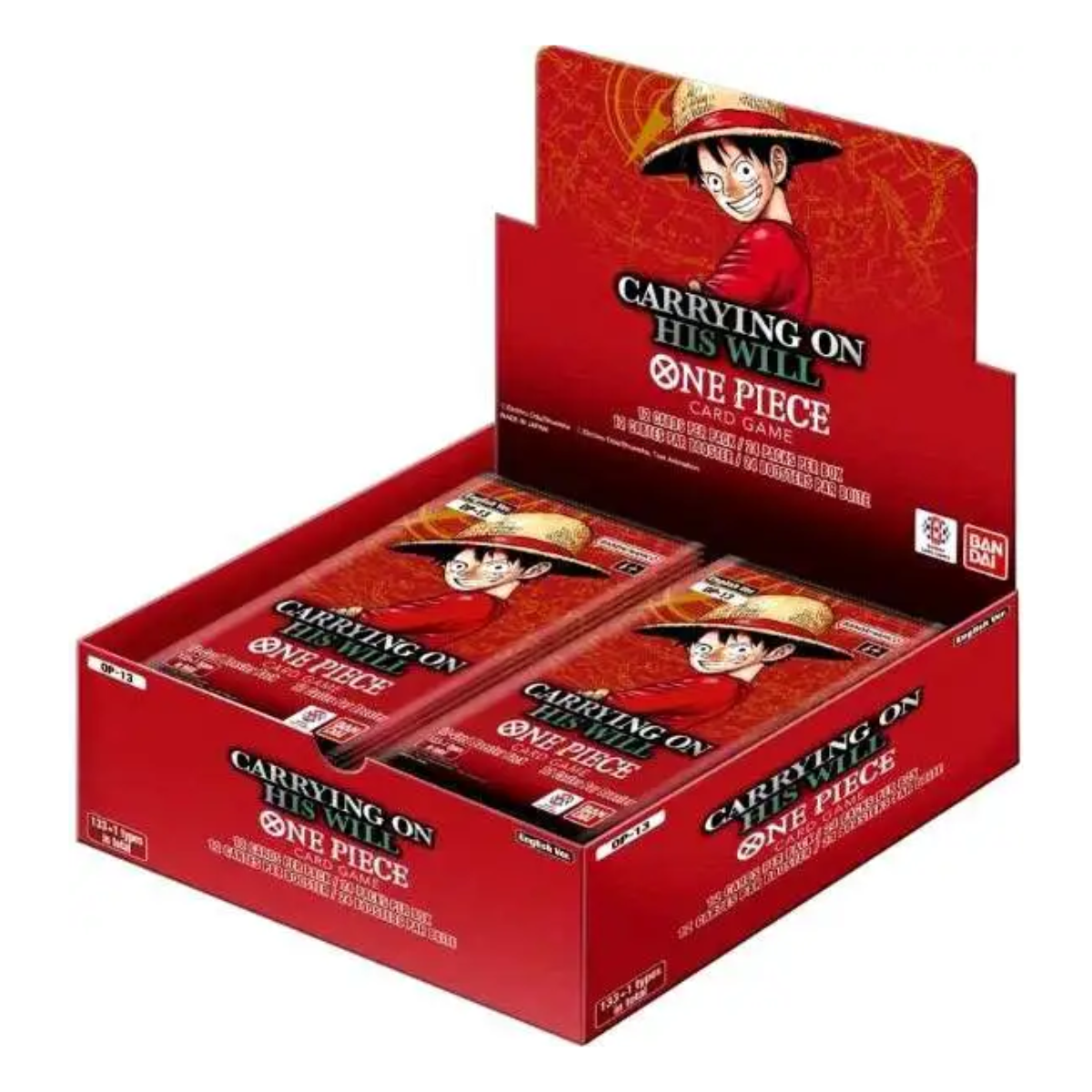 One Piece TCG: Carrying On His Will Booster Box (24) (OP-13) OP-13-BB