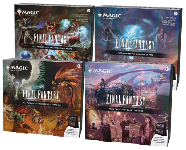 Magic The Gathering Final Fantasy Scene Box (4Ct Case)