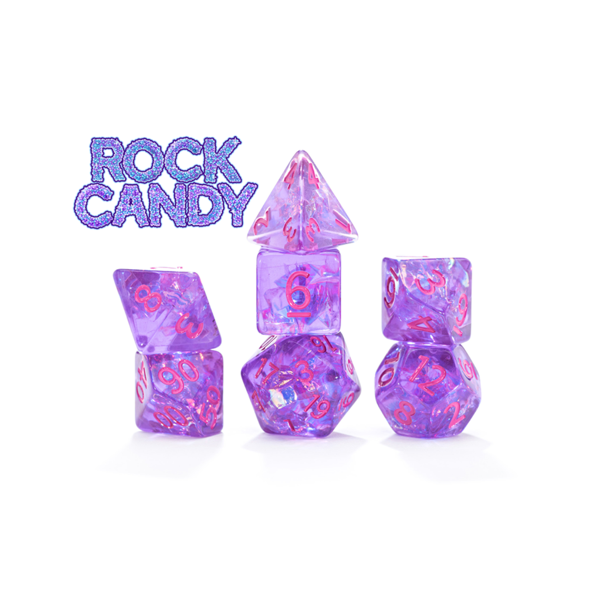Gate Keeper Games and Dice Inclusion Dice Rock Candy 12d6 Dies Sets Role Playing Games GKGID51-12d6