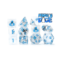 Gate Keeper Games and Dice Inclusion Dice Penguin Dice 11 Dies Sets Role Playing Games GKGID79-11d