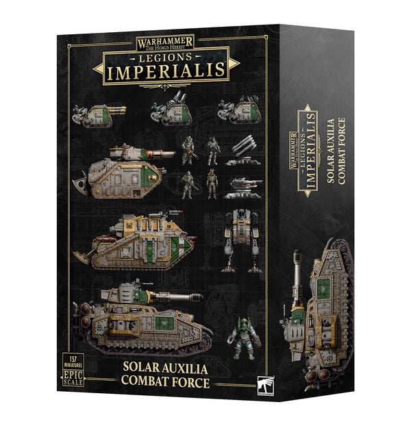 Games Workshop Horus Heresy Solar AuxiliaLegions Imperialis Combat Force Plastic Box 03-98
