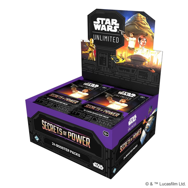 Star Wars Unlimited Secrets of Power Booster Display SWH0602EN