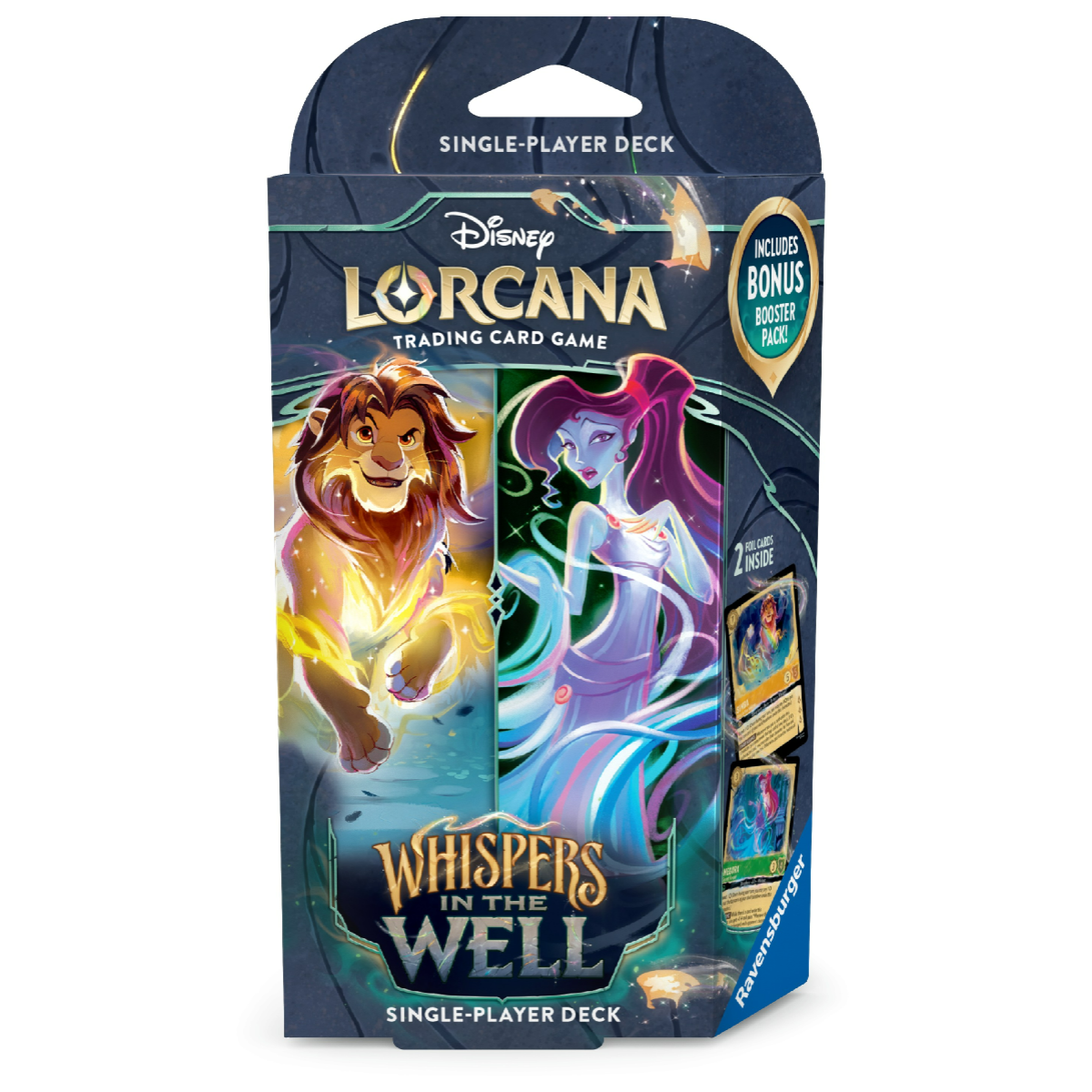 Disney Lorcana TCG Whispers in the Well Starter Deck B Single Pack DSNYLOR10-SD-B