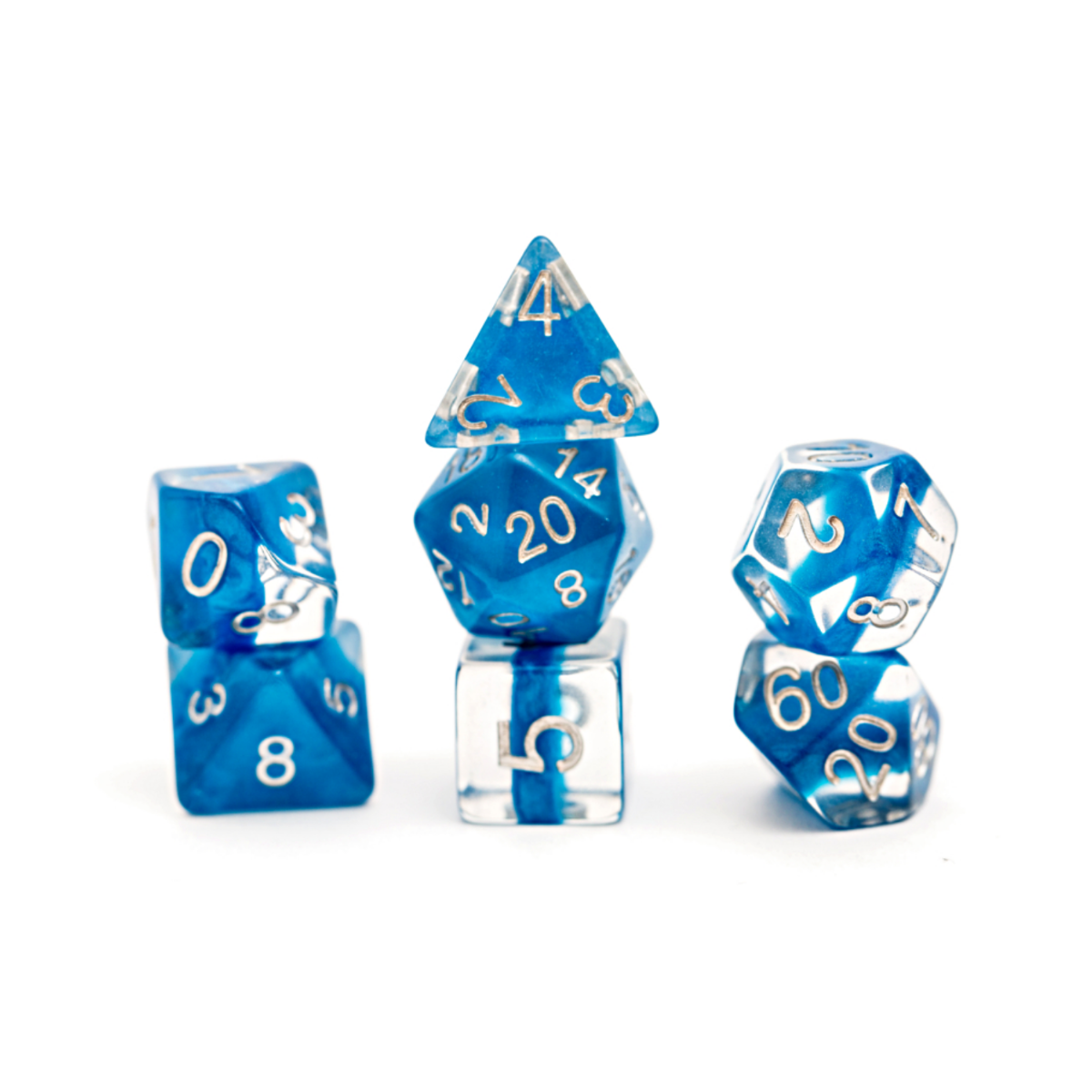 Gate Keeper Games and Dice Neutron Dice Power Teal 11 Dies Sets Role Playing Games GKGN030-11d