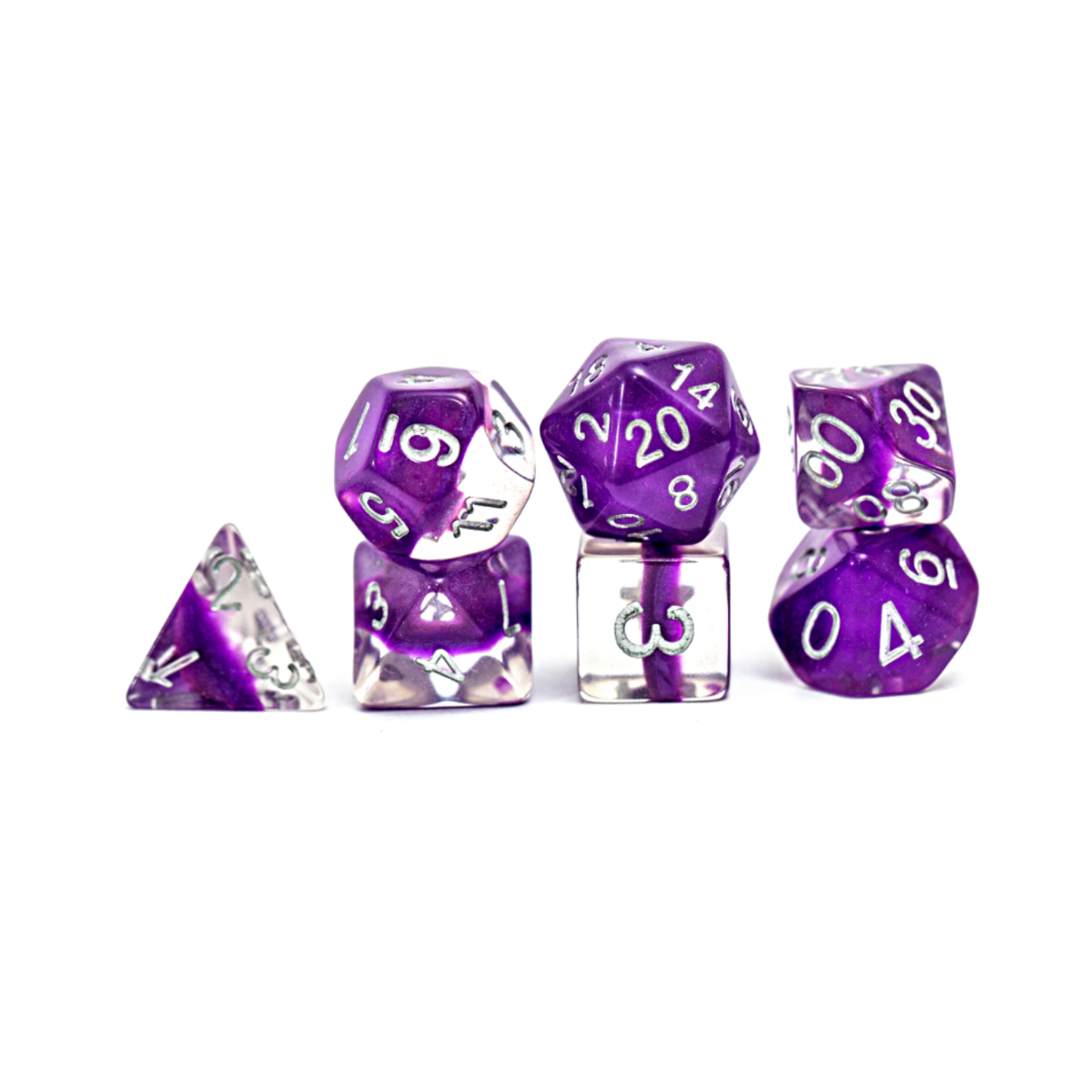 Gate Keeper Games and Dice Neutron Dice Violet 11 Dies Sets Role Playing Games GKGN050-11d