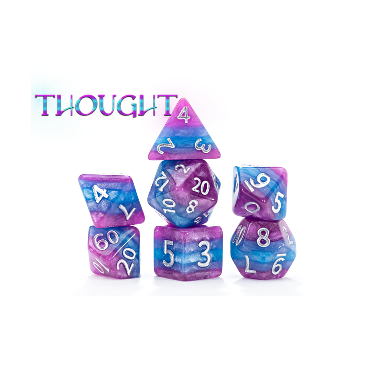Gate Keeper Games and Dice Reality Shards Dice Thought 10d10 Dies Sets Role Playing Games GKGR55355-10d10