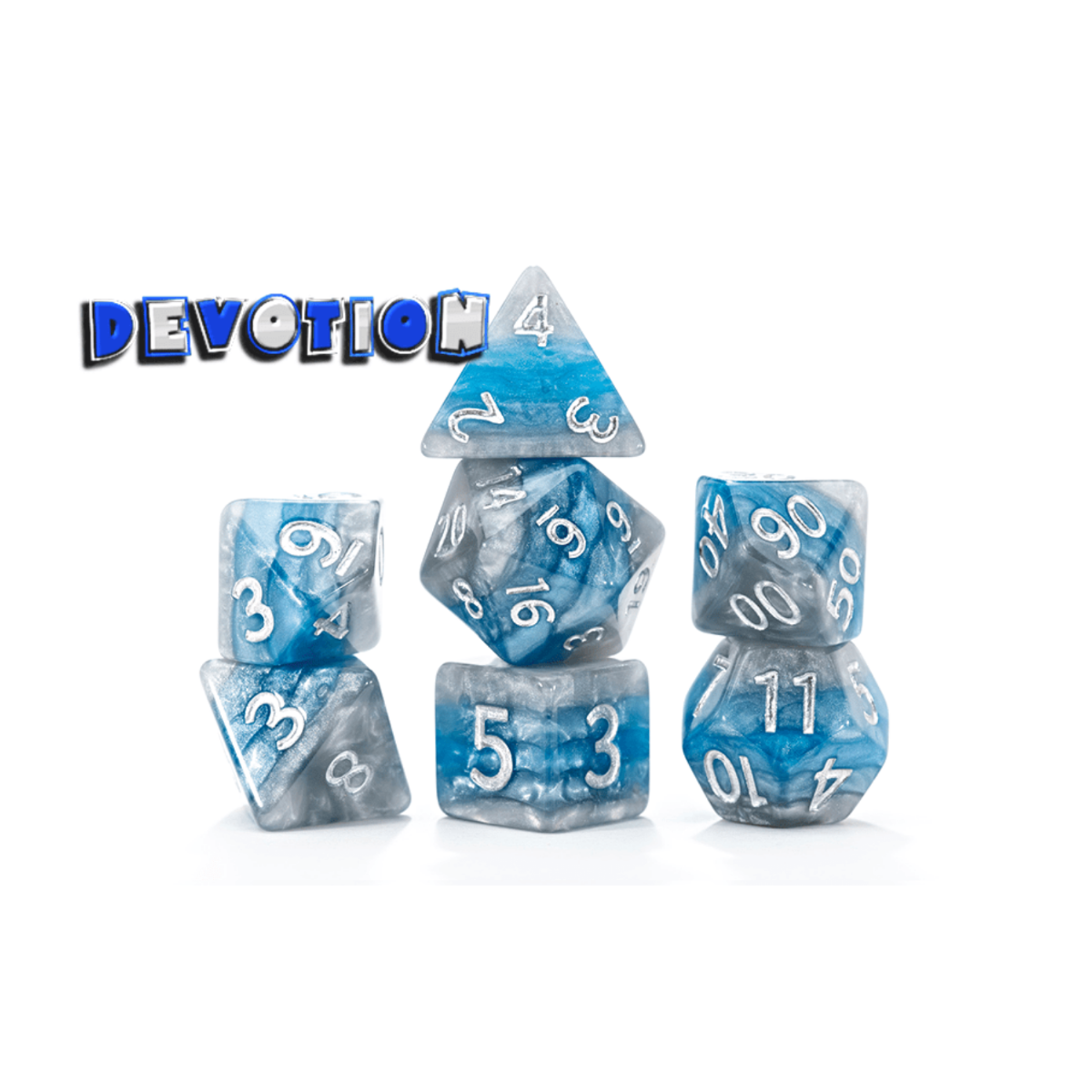 Gate Keeper Games and Dice Reality Shards Dice Devotion 10d10 Dies Sets Role Playing Games GKGR93339-10d10
