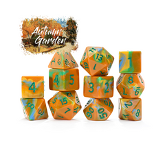 Gate Keeper Games and Dice Van Gogh Dice Autumn Garden 12d6 Dies Sets Role Playing Games GKGVG4623-12d6