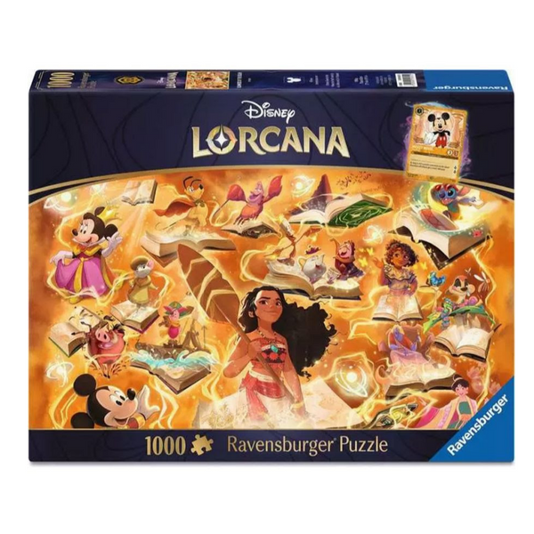 Ravensburger Disney Lorcana Glimmers Of The Realm Puzzle Amber (1000Pc) RVN12001621