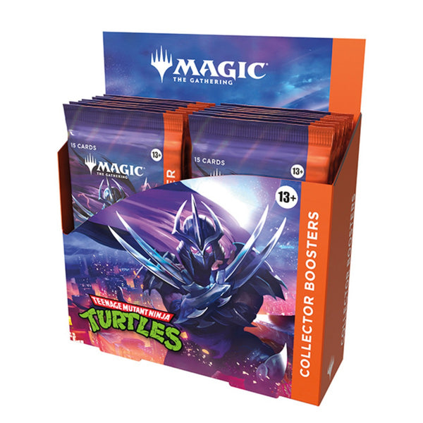 Magic the Gathering CCG Universes Beyond Teenage Mutant Ninja Turtles Collector Booster Display (12) MTG-MAR26-CB
