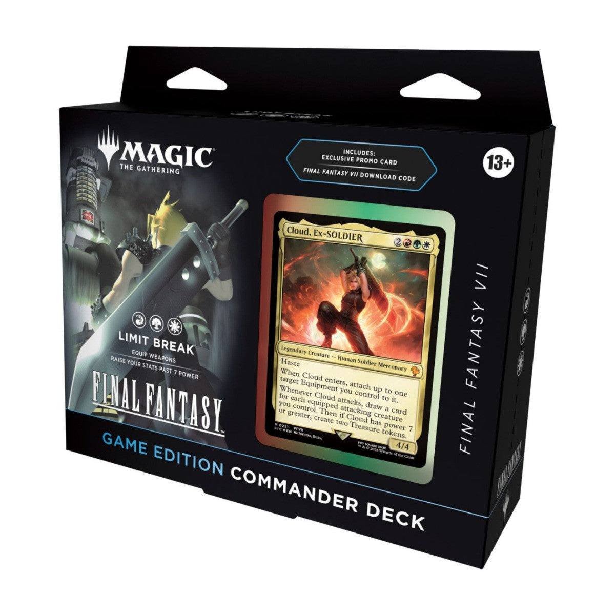 Magic the Gathering CCG Final Fantasy VII Commander Deck Game Edition Single pack