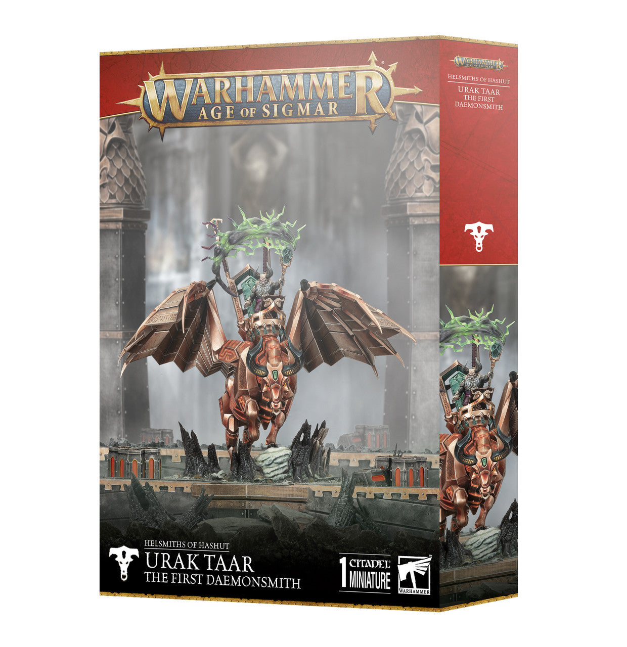 Games Workshop Warhammer Age Of Sigmar Helsmiths Of Hashut H/HashutUrak Taar The First Daemonsmith Plastic Box 82-05