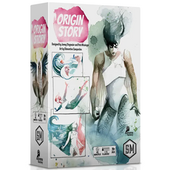Stonemaier Games: Origin Story by Jamey Stegmaier & Pete Wessinger | A Trick-Taking Strategy Board Game About Creating Superheroes or Supervillains for Adults and Family | 1-5 Players, 45 Mins