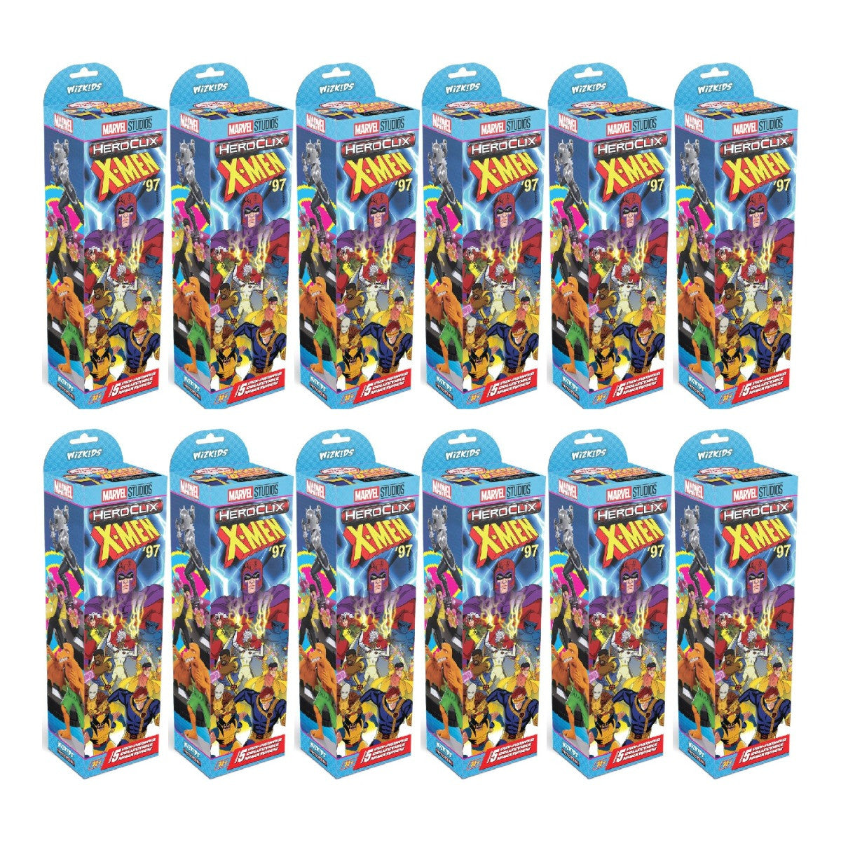 Marvel HeroClix X-Men '97 Booster Brick (12) WZK85055