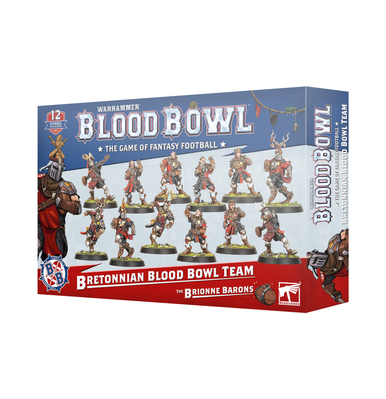 Games Workshop Blood Bowl Bretonnian Team Plastic Box 202-51