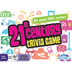 Outset Media 21st Century Trivia Game Party Game Family Game Travel Game Fun and Easy to Play 1200 Trivia Questions For 2 or More Players Ages 12+ OMG-13349