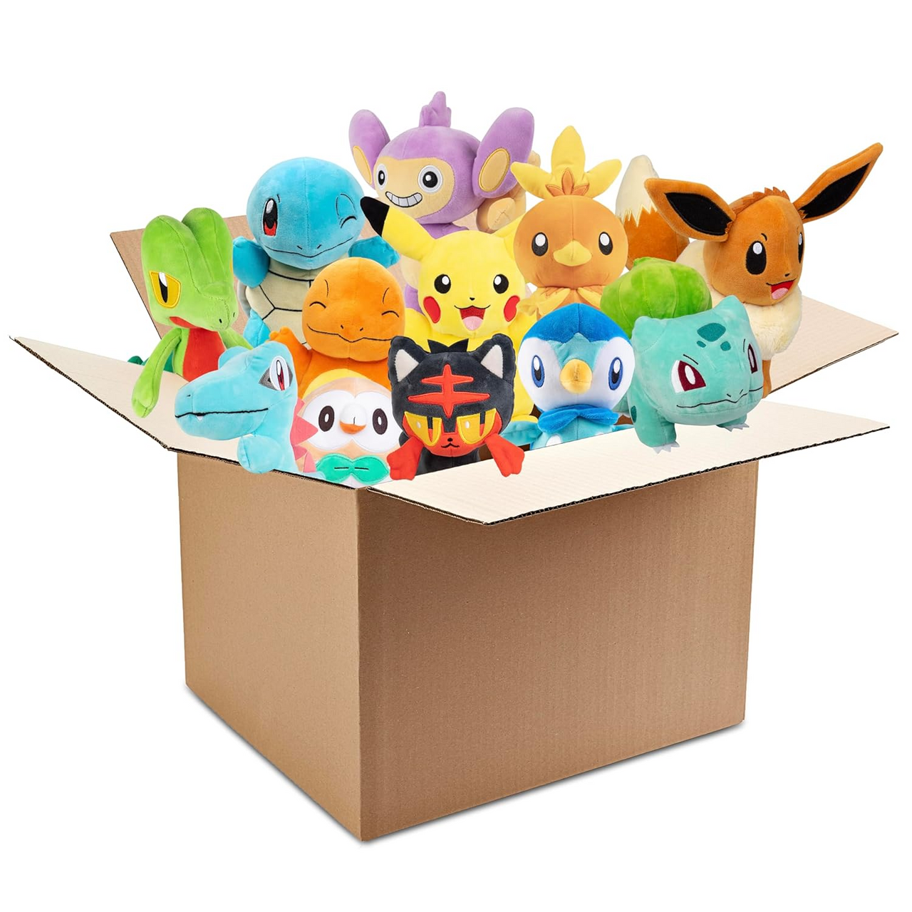 Pokemon 8 Inch Assorted Plush Wave 4A [6-Pack] PKW95240